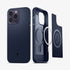 ACS04844 - iPhone 14 Pro Max Case Mag Armor (MagFit) in matte black showing the back